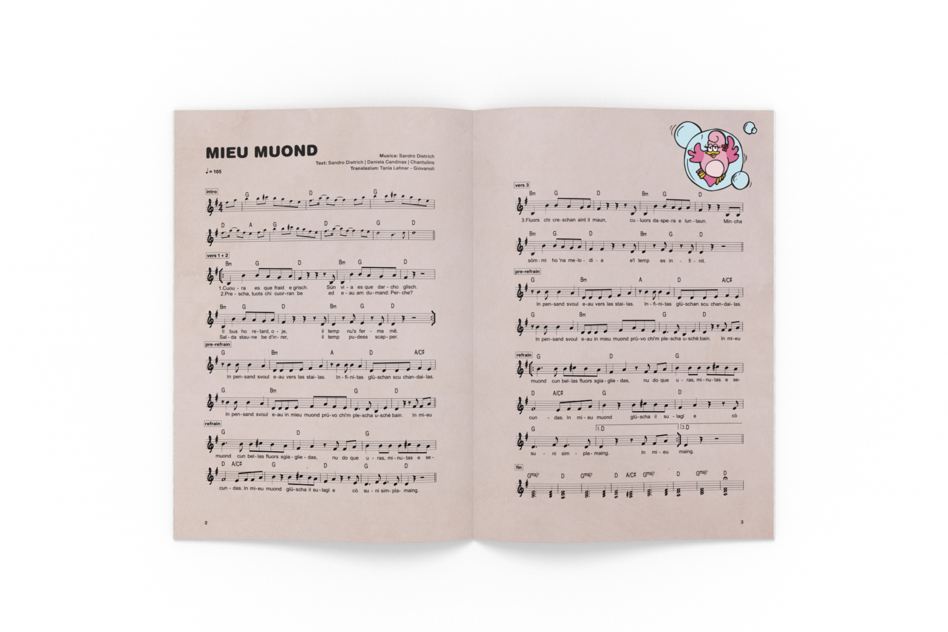 Carnet da notas «Noss mund» – Bild 2